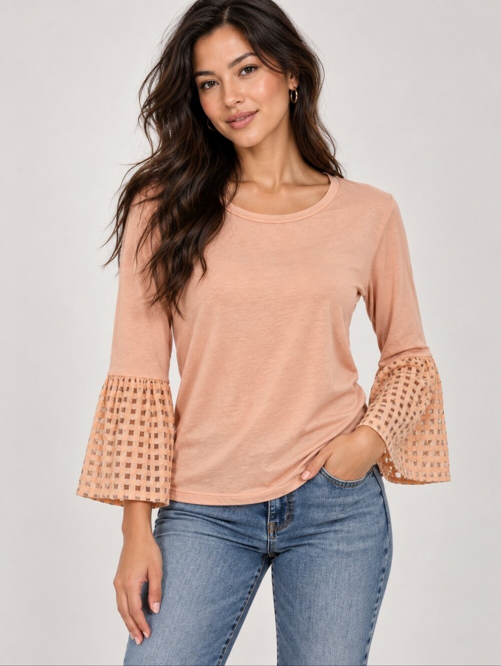 ❤️ MAETTE BELL SLEEVE TOP / TEE, MEDIUM